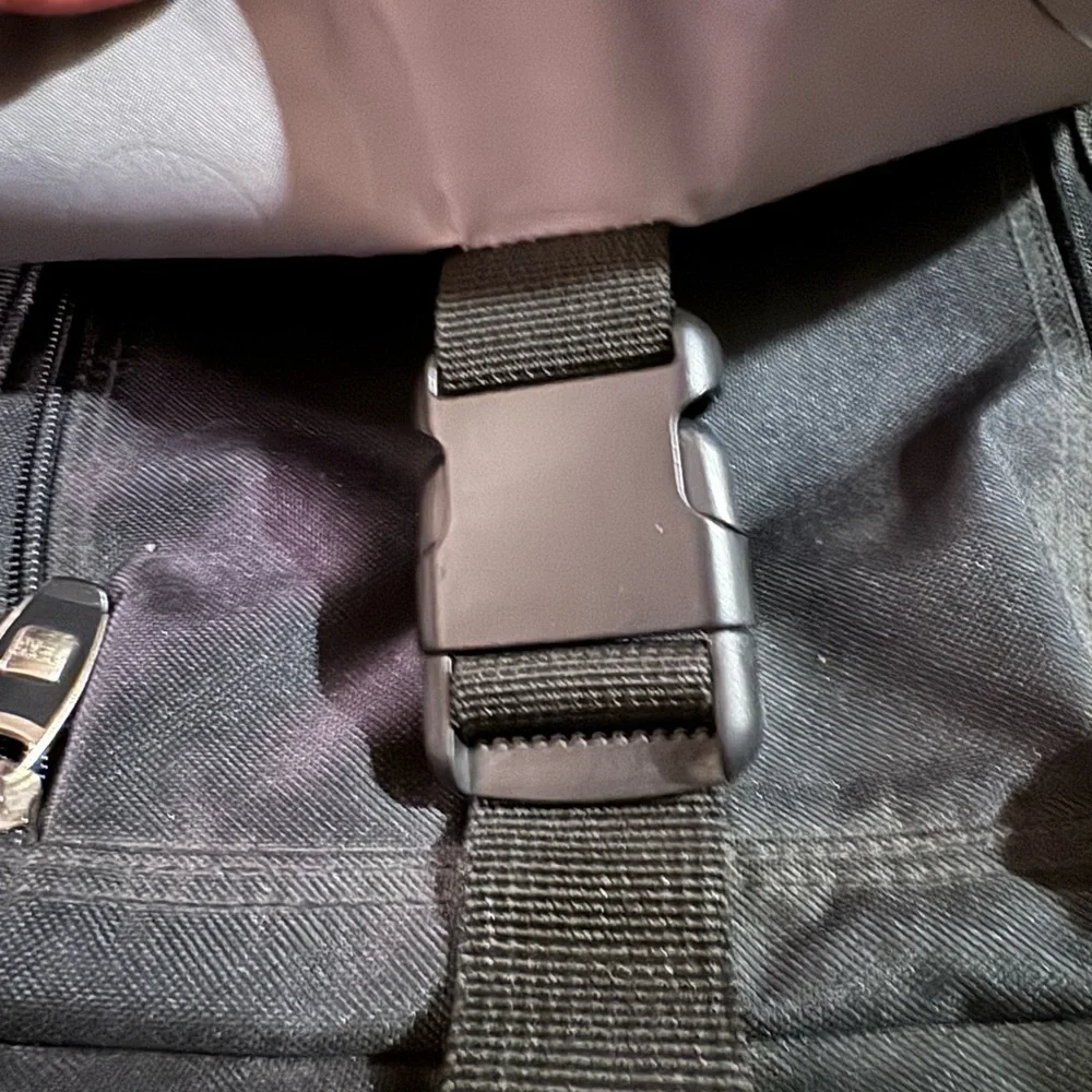 Vintage Blue Black IBM Computers Laptop Briefcase Attaché Bag RARE Geek Nerd